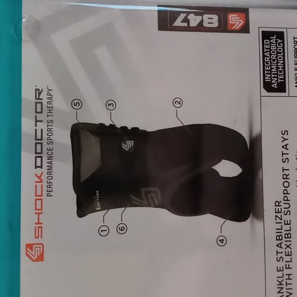 Ankle Brace BNWT Men's SZ XL w Adj Velcro Straps to Tighten Up - Picture 2 of 14